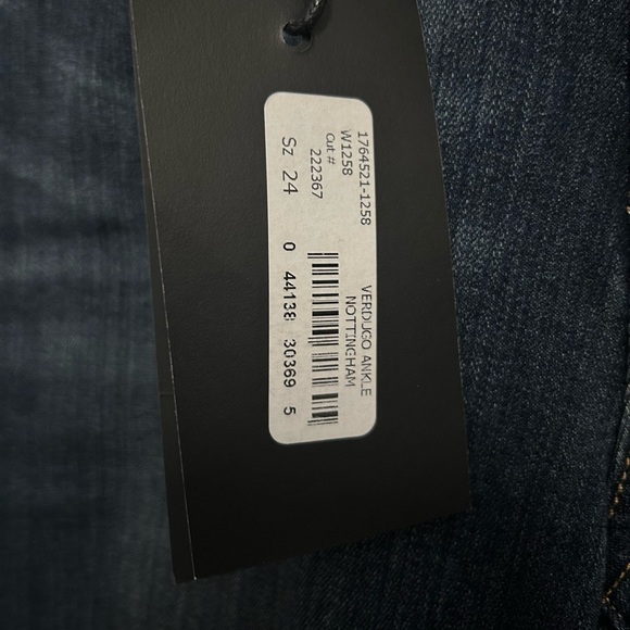 PAIGE VERDUGO ANKLE MID-RISE ULTRA SKINNY JEAN IN NOTTINGHAM - Picture 13 of 16
